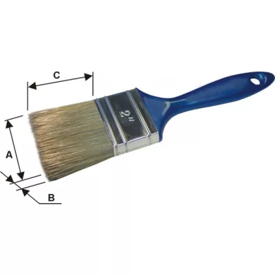 BAUPRO štetec plochý Standart S28 Acryl