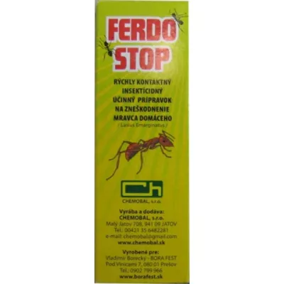 Krieda proti mravcom Ferdo Stop