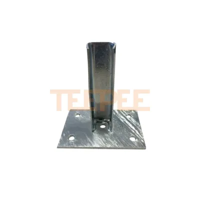 Platňa na stĺpik guľatý ZN 48mm