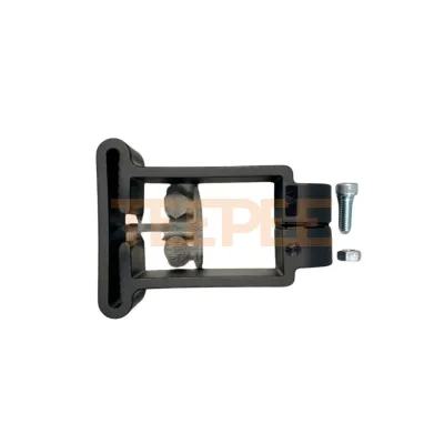 Úchyt plast 40x60mm PVC-antracit